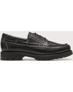 Kleman Embruns Oak Loafers - Black