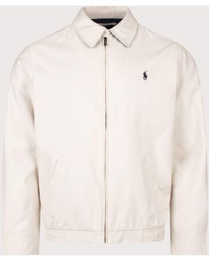 Polo Ralph Lauren Twill Bi-Swing Lined Windbreaker - Natural