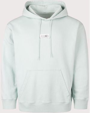 MM6 by Maison Margiela Numeric Hoodie - Blue