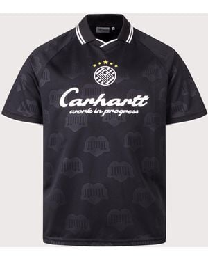 Carhartt Loose Fit Terrace Football T-Shirt - Black