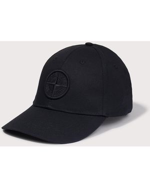 Stone Island Cotton Reps Baseball Cap - Blue