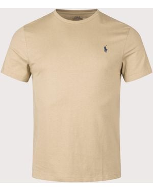 Polo Ralph Lauren Custom Slim Fit Jersey T-Shirt - Natural