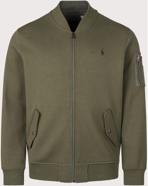Polo Ralph Lauren Double Knit Bomber Jacket - Green