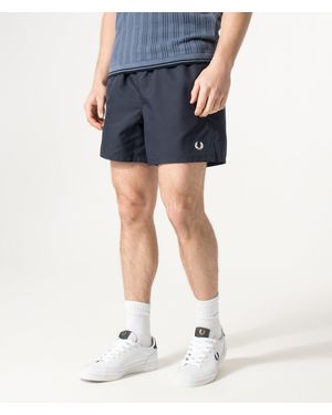 Fred Perry Regular Fit Swimshorts - Blue