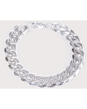 Mysterious Jeweller Stainless Steel Cuban Bracelet - Metallic