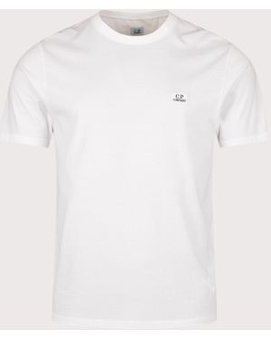 C.P. Company Jersey Logo Patch T-Shirt - White