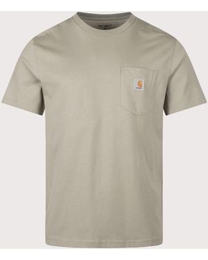 Carhartt Regular Fit Pocket T-Shirt - Natural