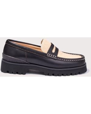 Clarks Yukoner Penny Loafers - Blue