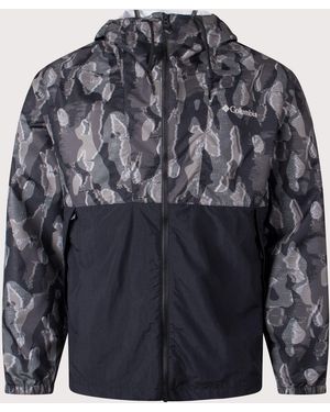 Columbia Spire Valley Novelty Windbreaker - Blue
