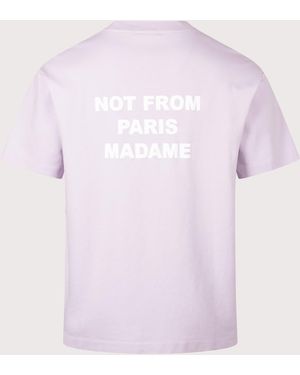 Drole de Monsieur Slogan T-Shirt - Pink