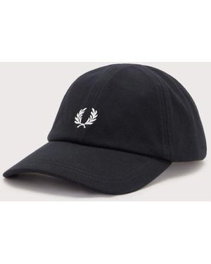 Fred Perry Piqué Classic Cap - Black
