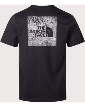 The North Face Regular Fit Nse Box Celebration T-Shirt - Black