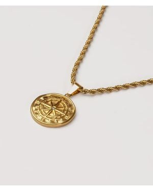 Mysterious Jeweller Compass Pendant 24&Quot - White