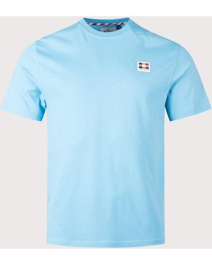 Aquascutum Badge T-Shirt - Blue