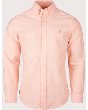 Polo Ralph Lauren Custom Fit Iconic Oxford Shirt - Pink