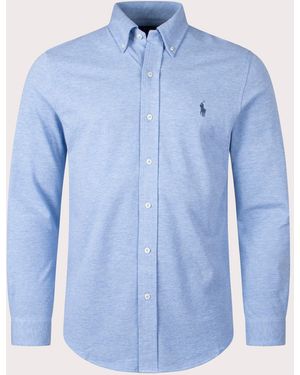 Polo Ralph Lauren Relaxed Fit Featherweight Mesh Shirt - Blue
