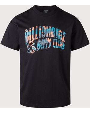 BBCICECREAM Overlay Camo Fill Arch Logo T-Shirt - Black