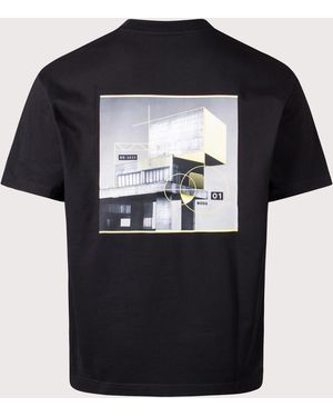 BOSS Regular Fit Brutalism T-Shirt - Black