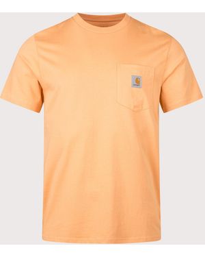 Carhartt Regular Fit Pocket T-Shirt - Orange
