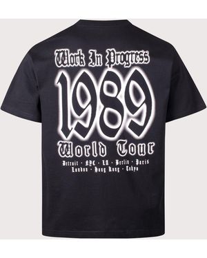 Carhartt Loose Fit World Tour T-Shirt - Black