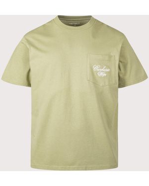 Carhartt Loose Fit Longhand Pocket T-Shirt - Green