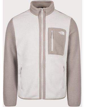 The North Face Regular Fit Yumiori Zip Through Fleece - Natural