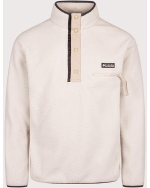 Columbia Regular Fit Helvetia Ii Half Snap Fleece - Natural