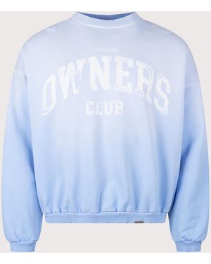 Represent Oversized 2.0 Owners Sweatshirt - Blue