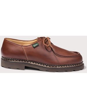Paraboot Michael Smooth Leather Shoes - Brown