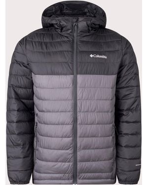 Columbia Powder Lite Ii Hooded Jacket - Grey