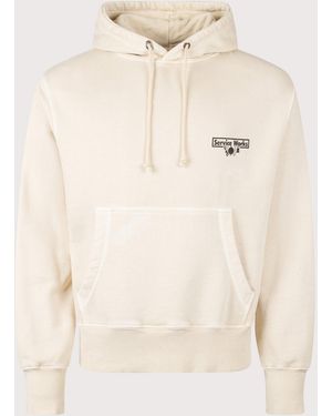 Service Works Loopback Trademark Hoodie - Natural