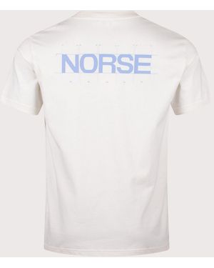 Norse Projects Norse X Bst Back Print T-Shirt - White