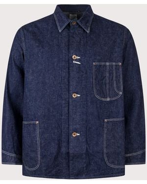 Orslow 1940'S Coverall Overshirt - Blue