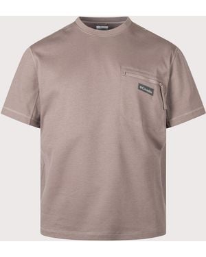 Columbia Echo Passage Crew T-Shirt - Brown