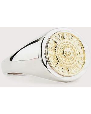 Serge Denimes Sterling Compass Ring - Natural
