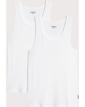 Carhartt Regular Fit 2 Pack Vest - White