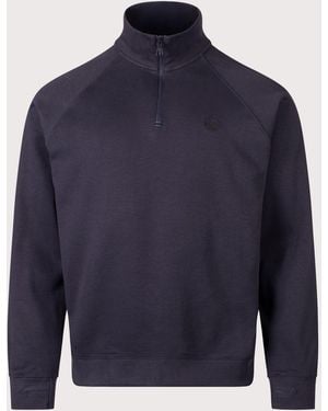 Henri Lloyd Hayle Quarter Zip Sweatshirt - Blue