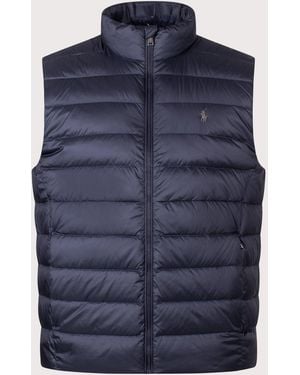 Polo Ralph Lauren Colden Packable Down Vest - Blue