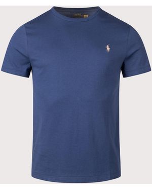 Polo Ralph Lauren Custom Slim Fit Jersey T-Shirt - Blue