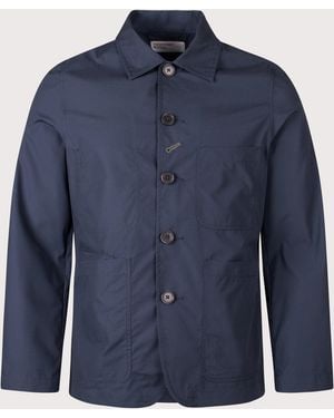 Universal Works Tailored Fitting Bakers Jacket - Blue