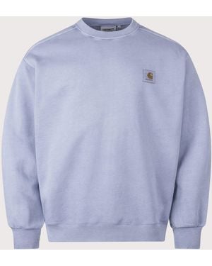 Carhartt Balloon Fit Nelson Sweatshirt (Fits Big To Size) - Blue