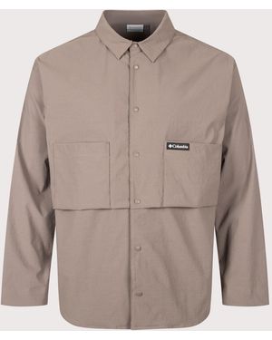 Columbia Regular Fit Grave Creek Shirt - Brown