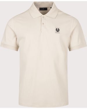 Belstaff Regular Fit Polo Shirt - Natural