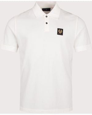 Belstaff Regular Fit Polo Shirt - White