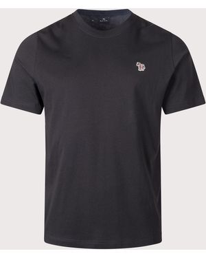 Paul Smith Regular Fit Zebra Logo T-Shirt - Black