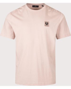 Belstaff Regular Fit T-Shirt - Pink