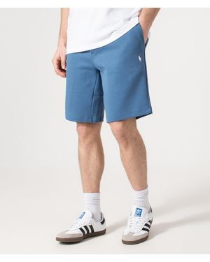 Polo Ralph Lauren Regular Fit Double Knit Athletic Sweat Shorts - Blue