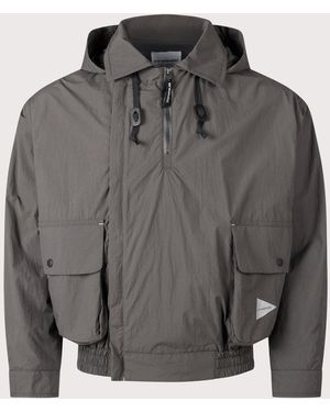 and wander Water Repellent Light Jacket 2 - Grey