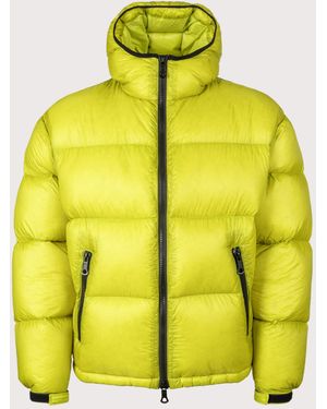 MKI Miyuki-Zoku Translucent Hooded Bubble Jacket - Yellow
