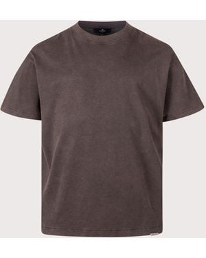 Represent Oversized Initial T-Shirt - Brown